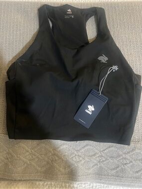 rabbit Performance Black Racerback Sports Bra